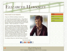 Tablet Screenshot of elizabethhawksley.com